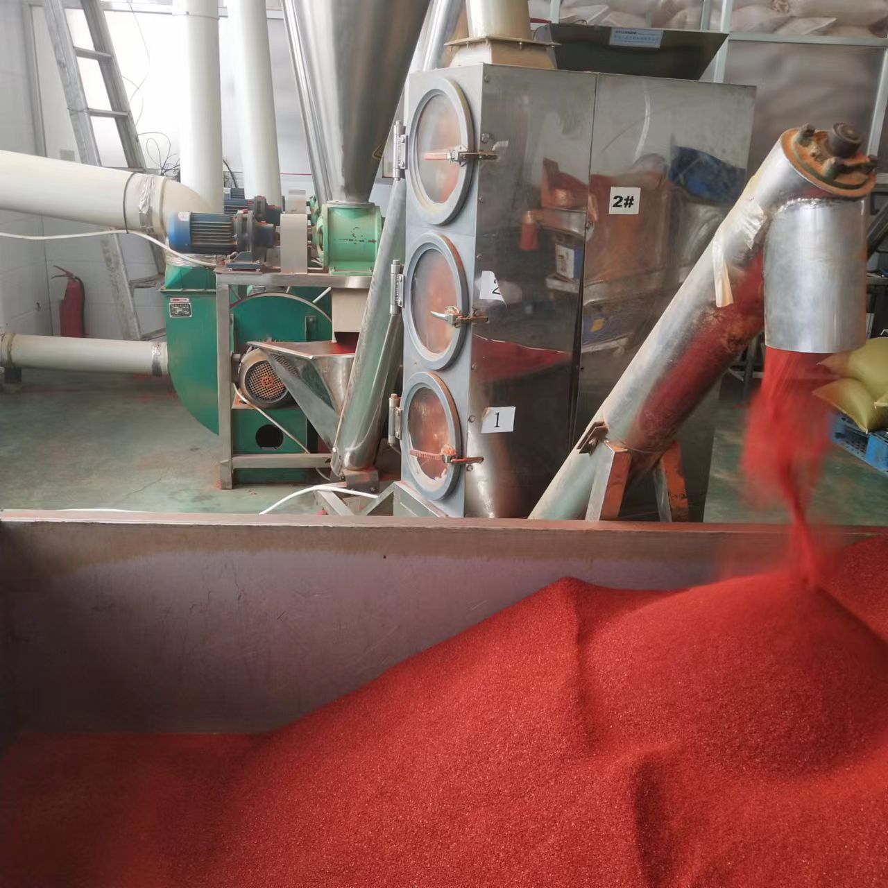 Our new paprika facility professional paprika factory in China