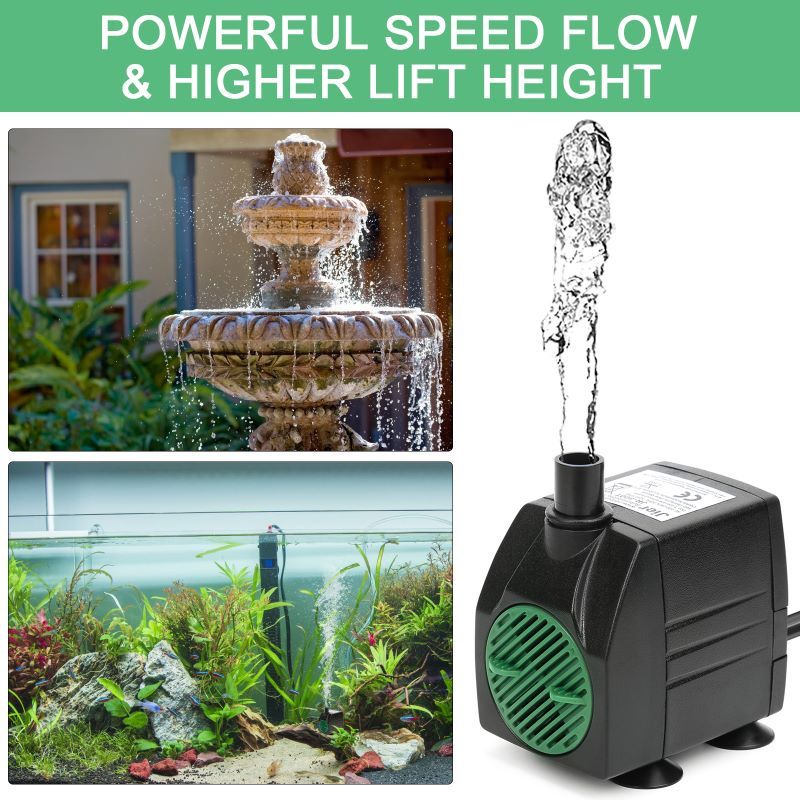 Wholesale High-Quality Jier Pond Pump 120GPH Submersible Fountain Water Pump  For Statuary And Fountain Hot sale, Manufacturer - Jier Pump