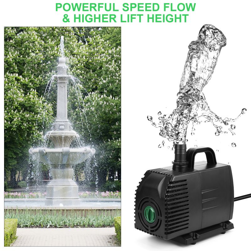 Submersible Fountain Water Pump With Filter