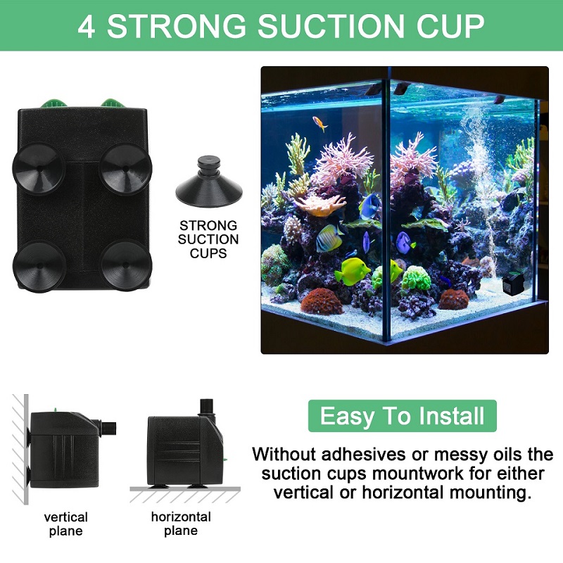 quiet aquarium water pump