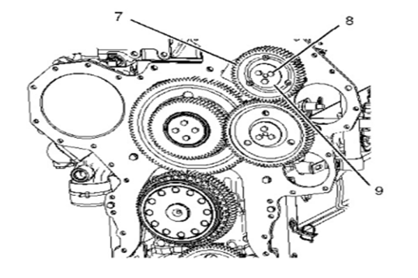 bulldozer flywheel housing