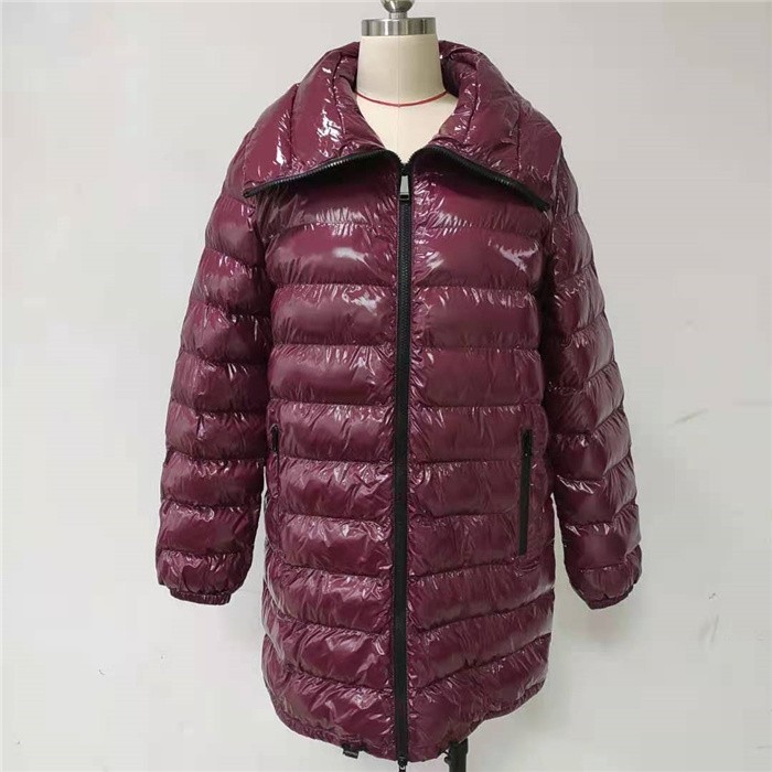 Женская теплая зимняя куртка из полиэстера с мягкой подкладкой