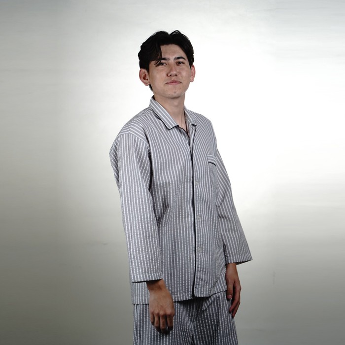 Мужские хлопковые пижамы удобный комплект пижамы