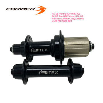 Marque de moyeu de frein sur jante de vélo de route