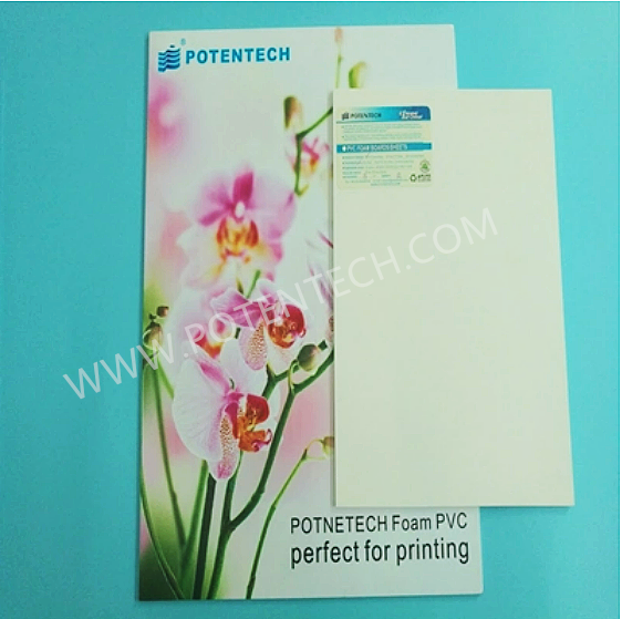 Printable Bright White 3mm PVC Expanded Sheet For Display