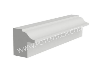 High Quality PVC Back Band Moulding Profile For House Decoration