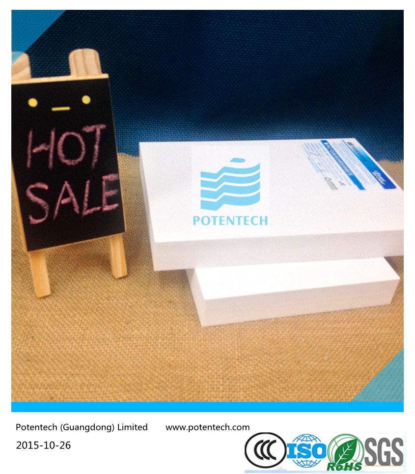 High Quality Building Material PVC Foam Sheet Boards With Bule Film