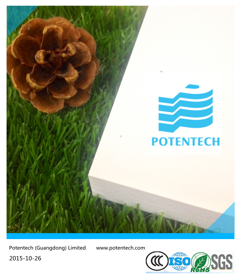 High Quality Building Material PVC Foam Sheet Boards With Bule Film