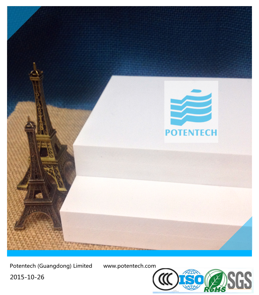 High Quality Building Material PVC Foam Sheet Boards With Bule Film