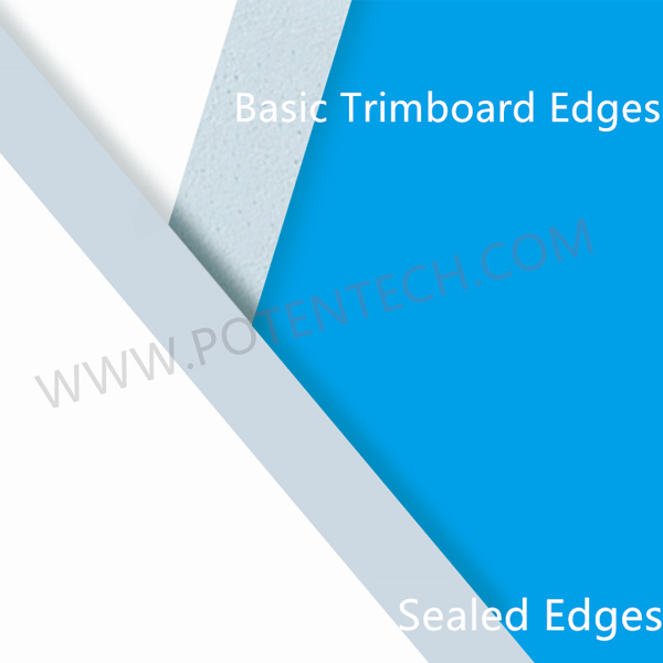 Waterproof Building Material PVC Trim Board With Seal Edge