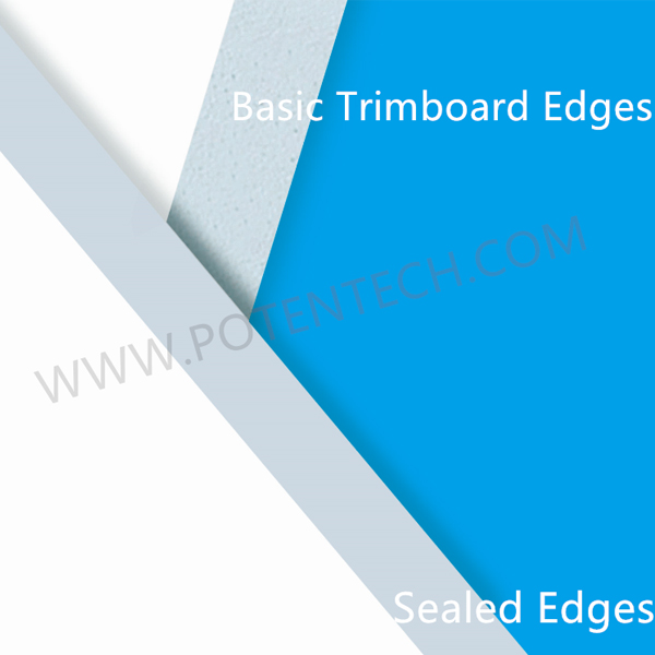 Unsealed-edge PVC Trim