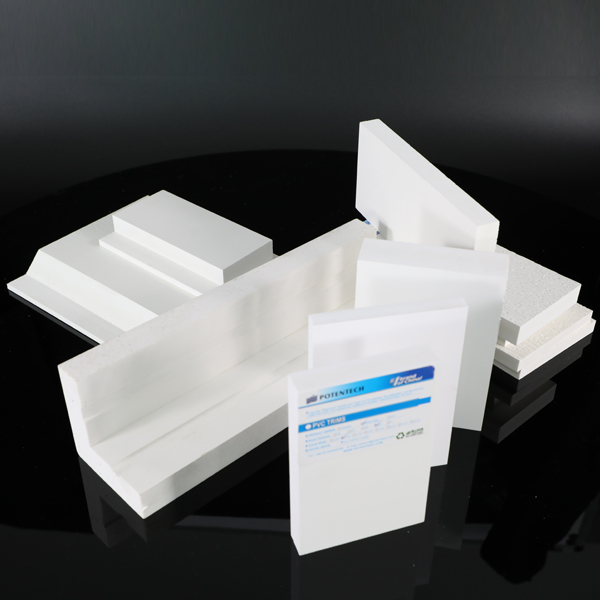 High Quality Building Material PVC Foam Sheet Boards With Bule Film