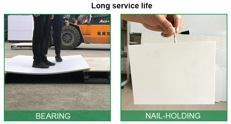 Polyvinyl Chloride Plastics Rigid PVC Foam Board Sheet with protective film