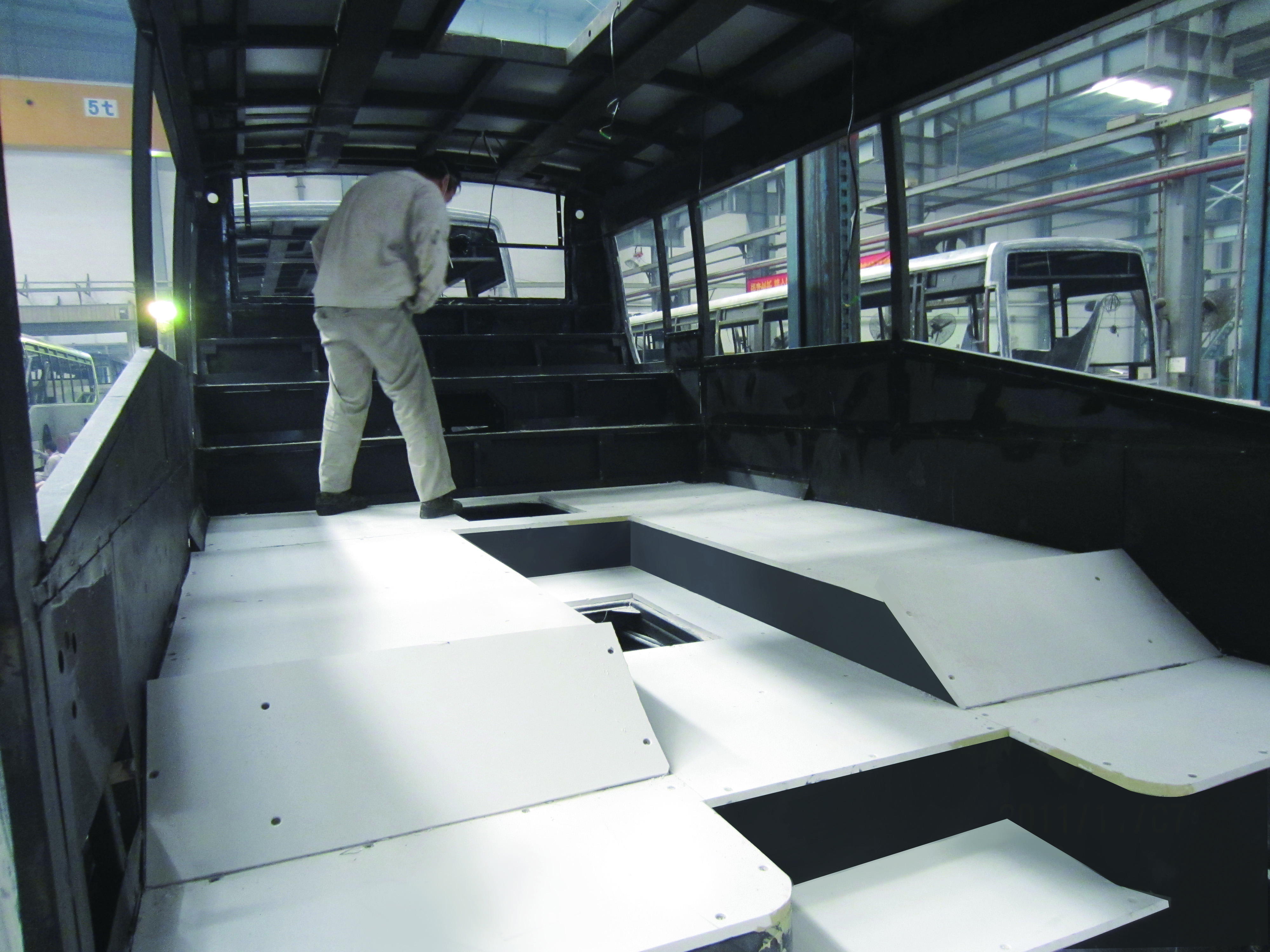 Can PVC foam panels be used in vehicles?