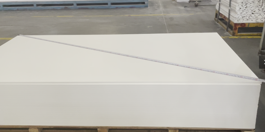 The diagonal deviation to PVC foam board for printing