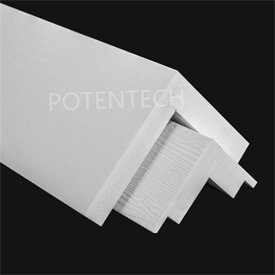 Waterproof Never Rot PVC Corner Board Outside Corner with Wood Grain