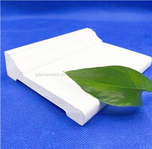 Waterproof Building Material PVC Casing baseboard for House Skirting