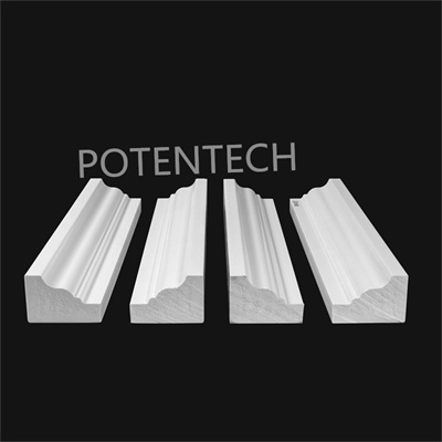 UV resistant Exterior House decoration PVC Rams Crown Mouldings