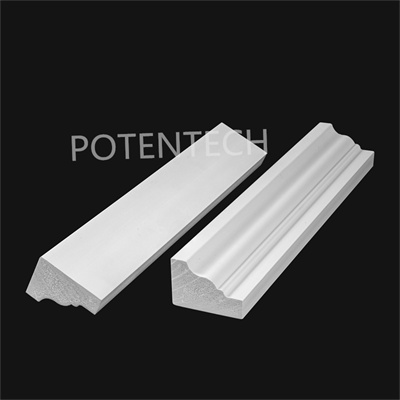 UV resistant Exterior House decoration PVC Rams Crown Mouldings