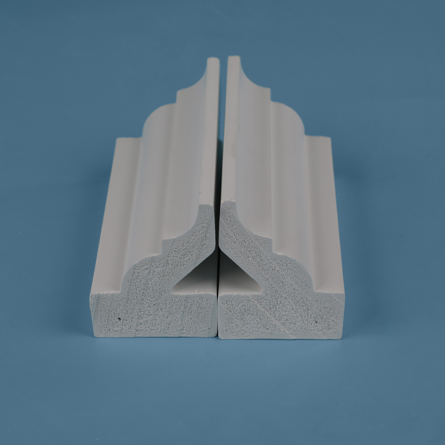 UV Resistant Exterior PVC Deco Crown Moulding for Window surround