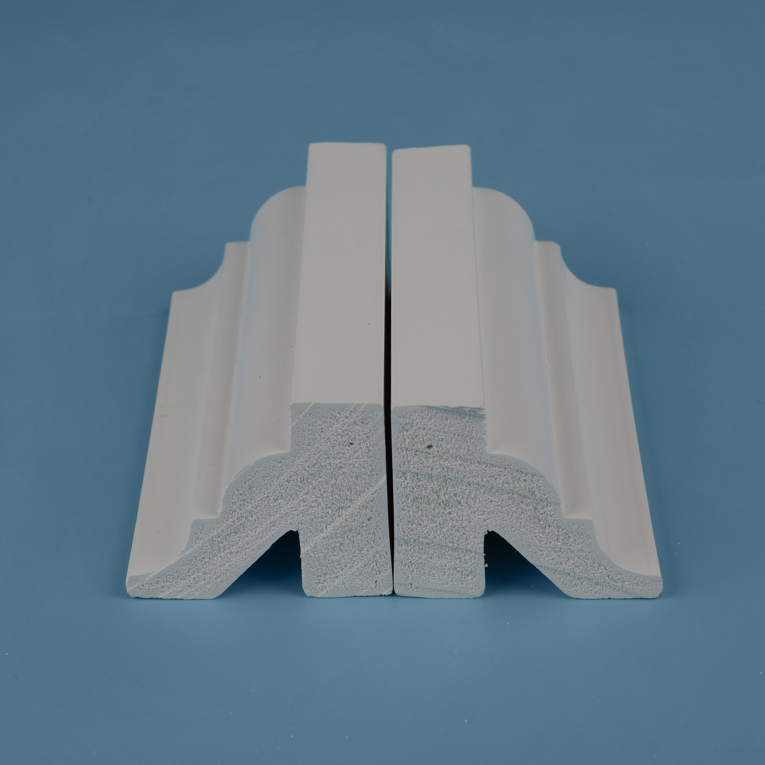 UV Resistant Exterior PVC Deco Crown Moulding for Window surround