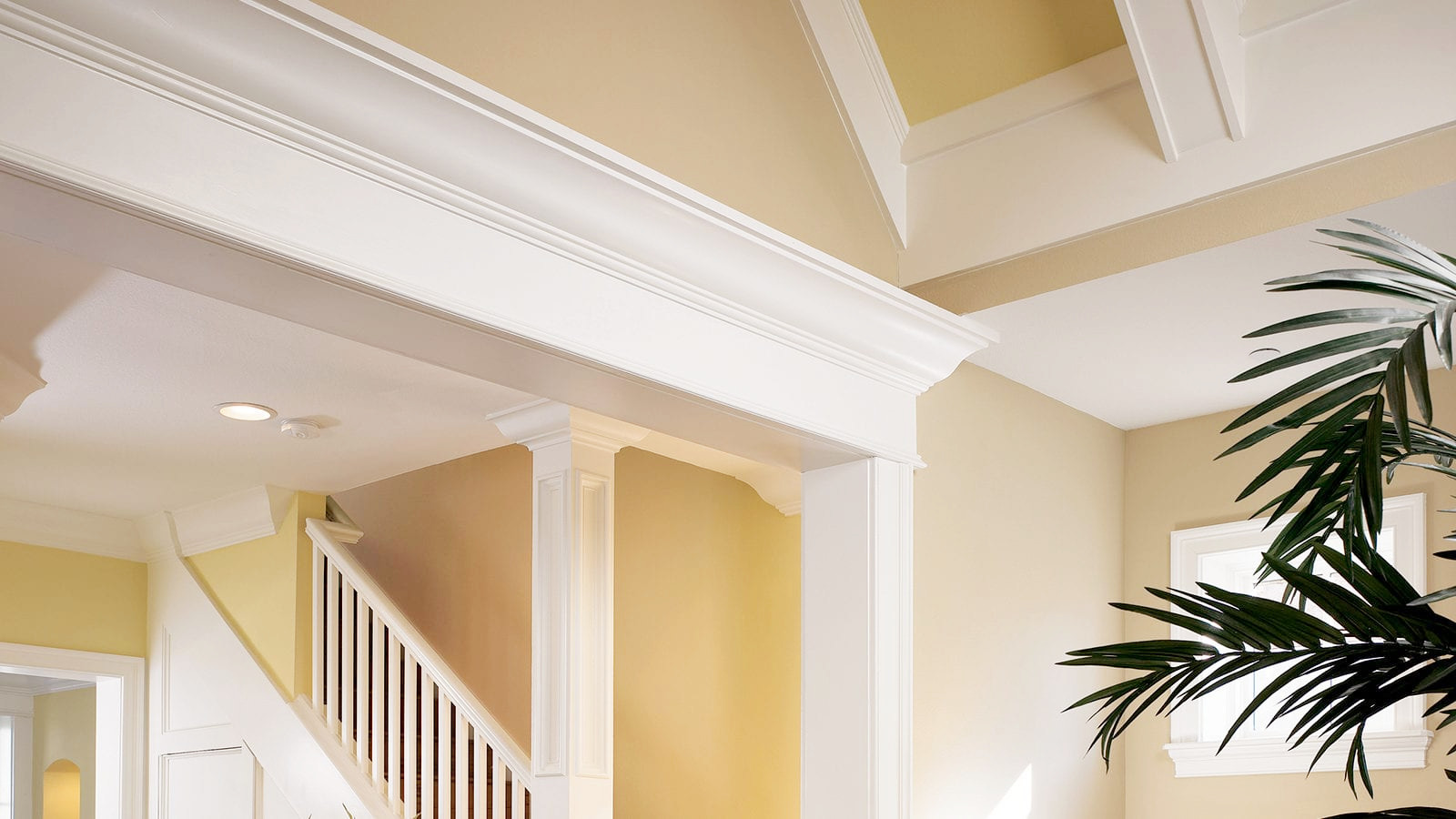 18 ft Exterior PVC Crown Moulding for house