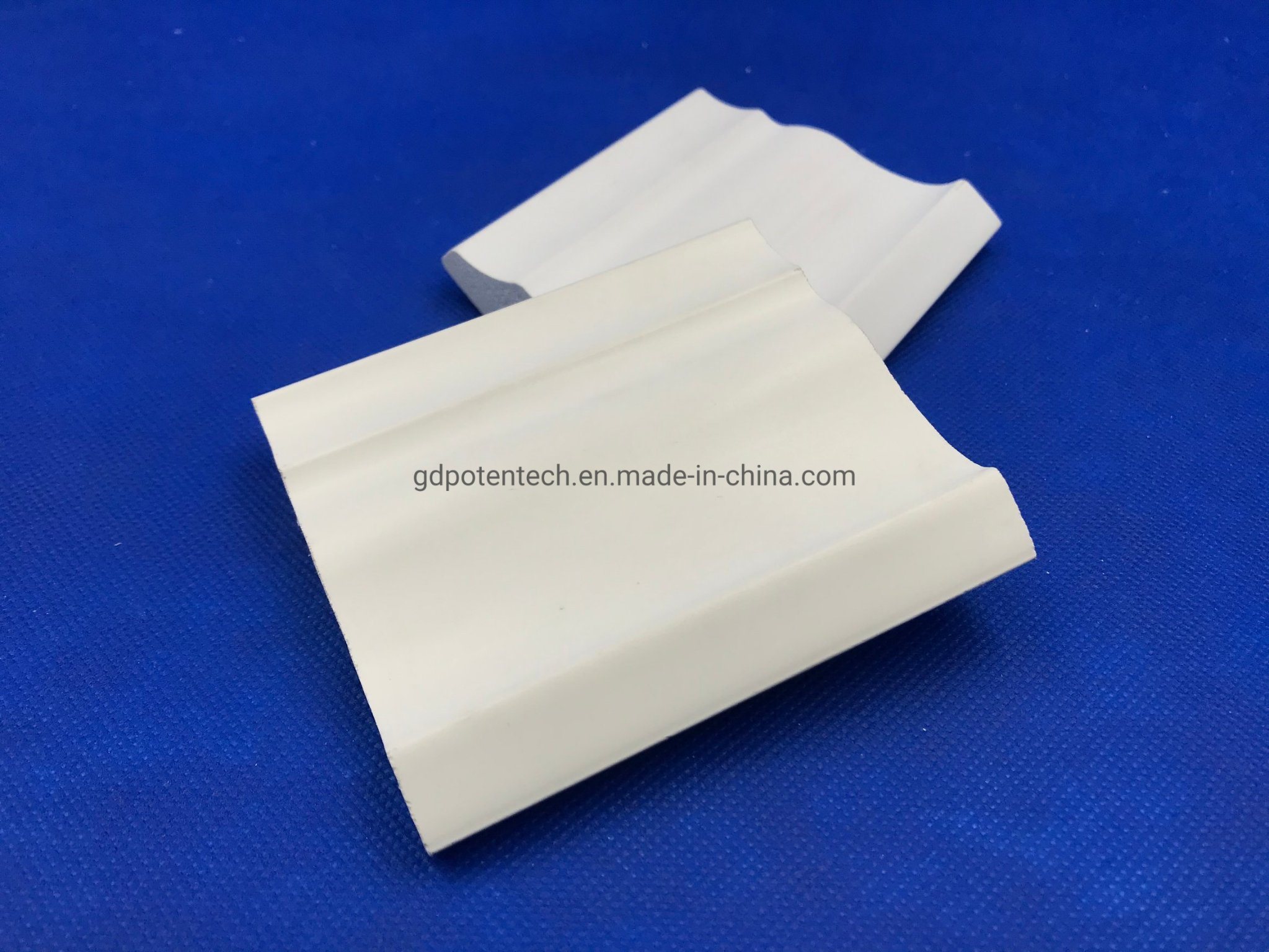 Waterproof PVC 5'' Crown Moulding Finishing Decoration for exterior and interior house