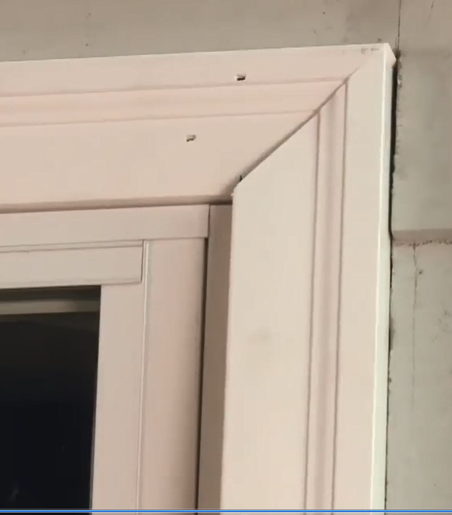 how to cut PVC brick moulding