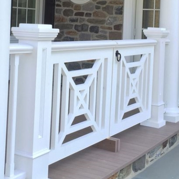 Cellular PVC Sheet 4×8 to railing systems
