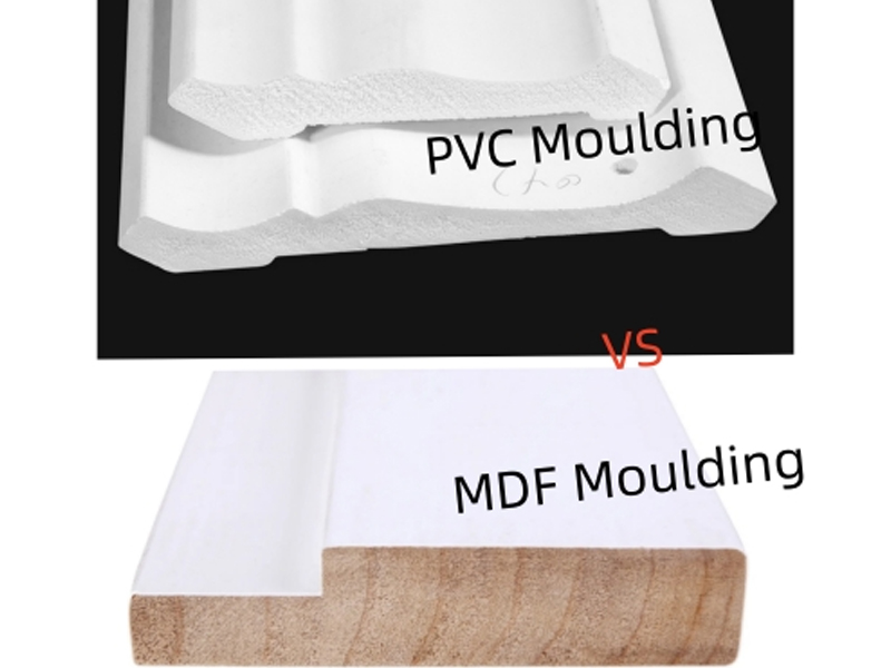 Exploring the Differences Between PVC Moulding and MDF Moulding