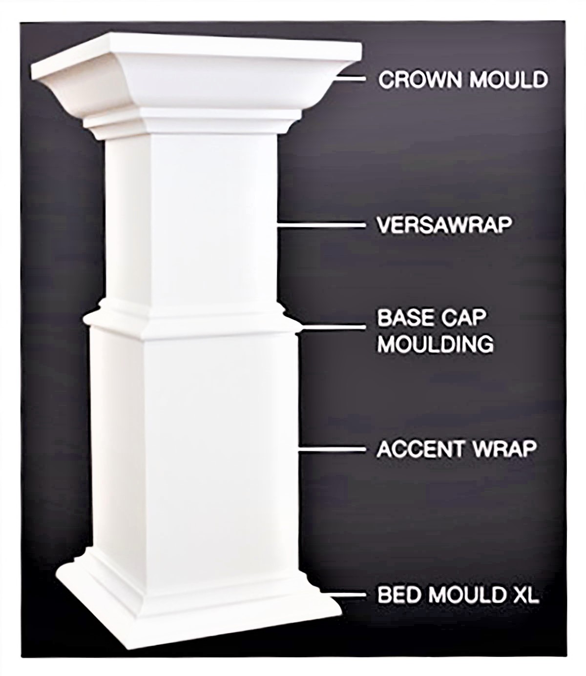 pvc column wrap