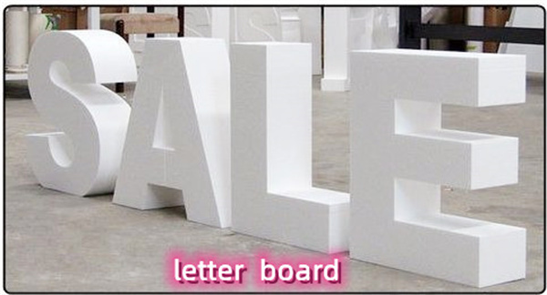 How is PVC foam board used in advertising?