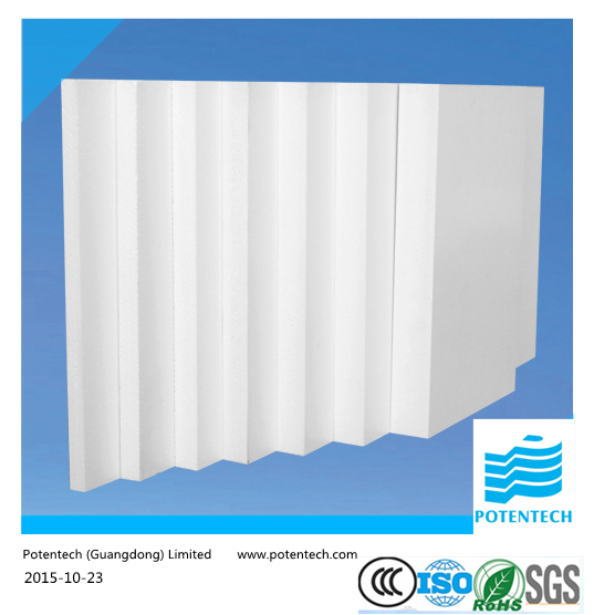 What is the mildew resistance of PVC foam board?
