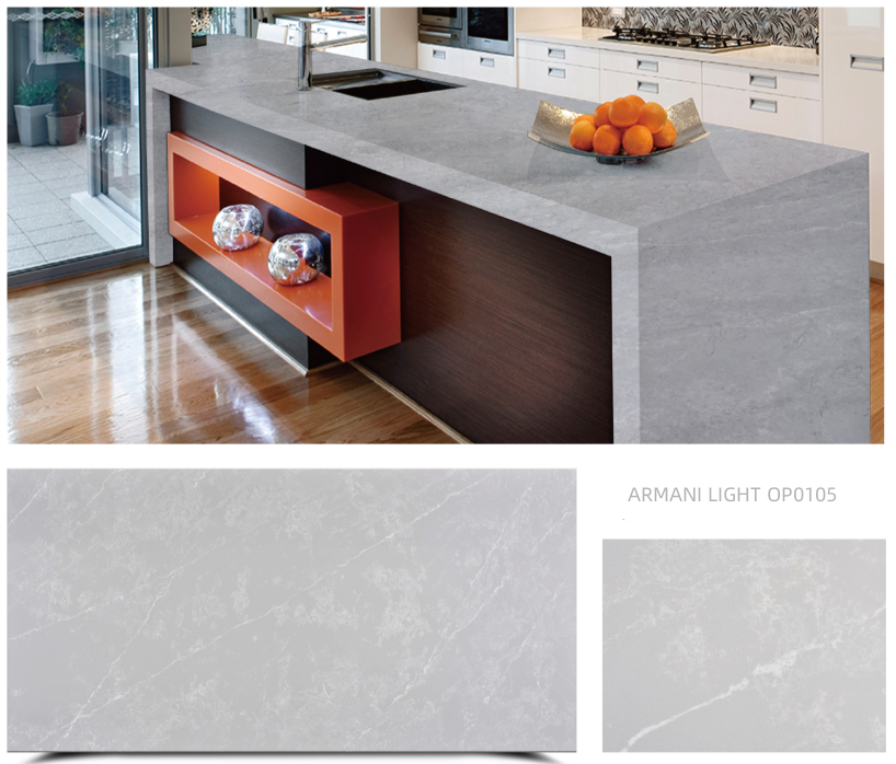 Mable Look Grey Quartz