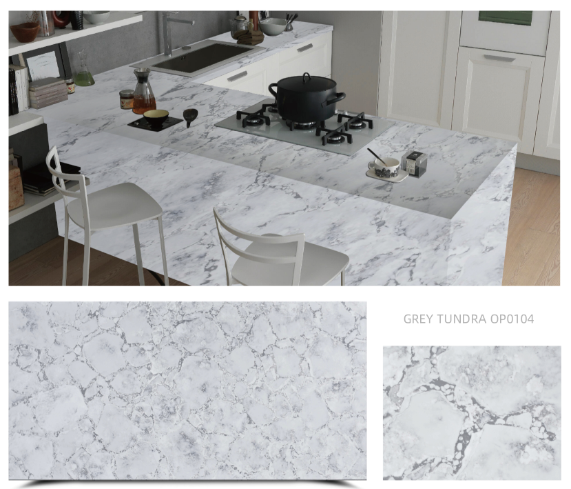 Mable Look White Quartz