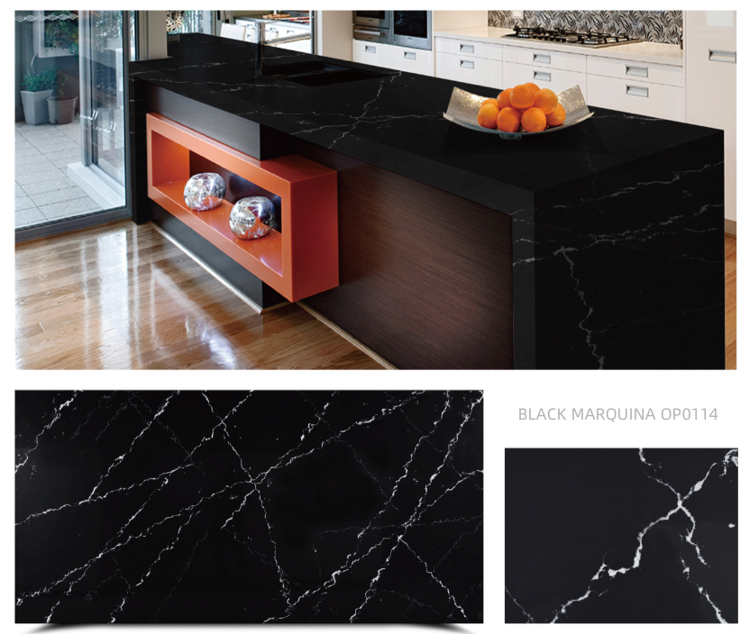 BLACK MARQUINA Mable Look Quartz