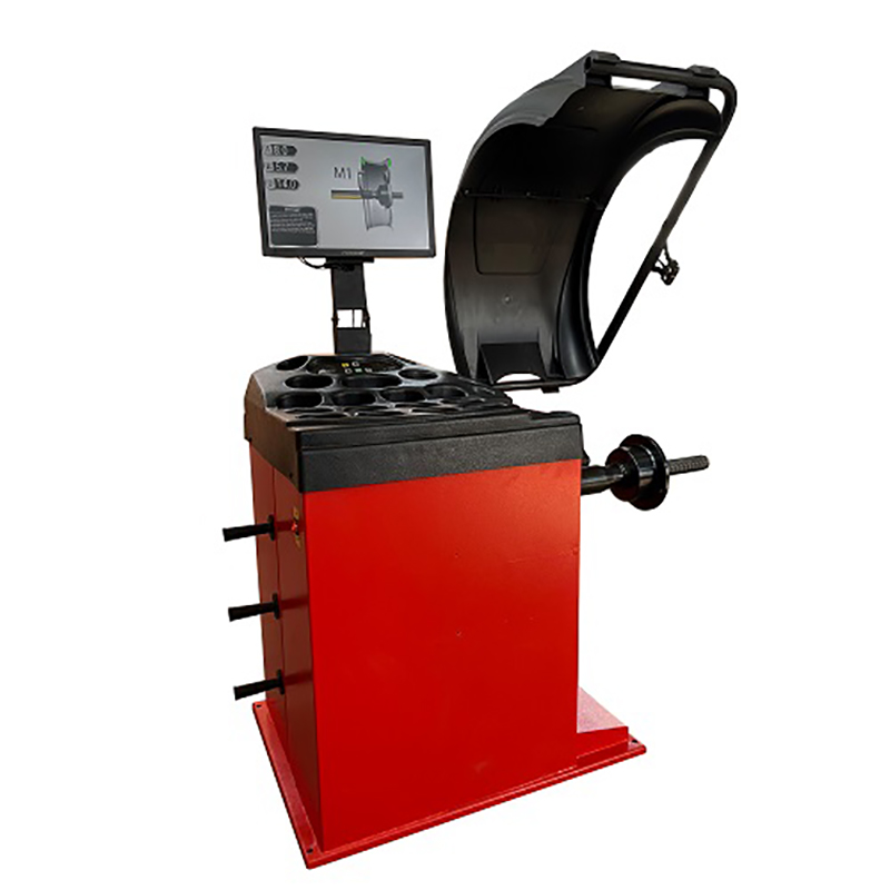 Innovative Design, New System - Automatic Wheel Balancing Machine