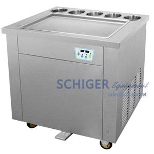 Commercial Thailand Fry Ice Cream Roll Making Machine
