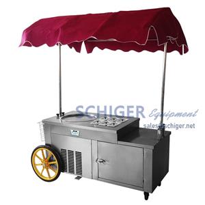 Commercial Electric Ice Cream Roller Machine