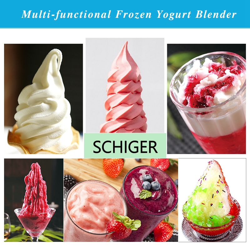 frozen fruit ice cream blending machine