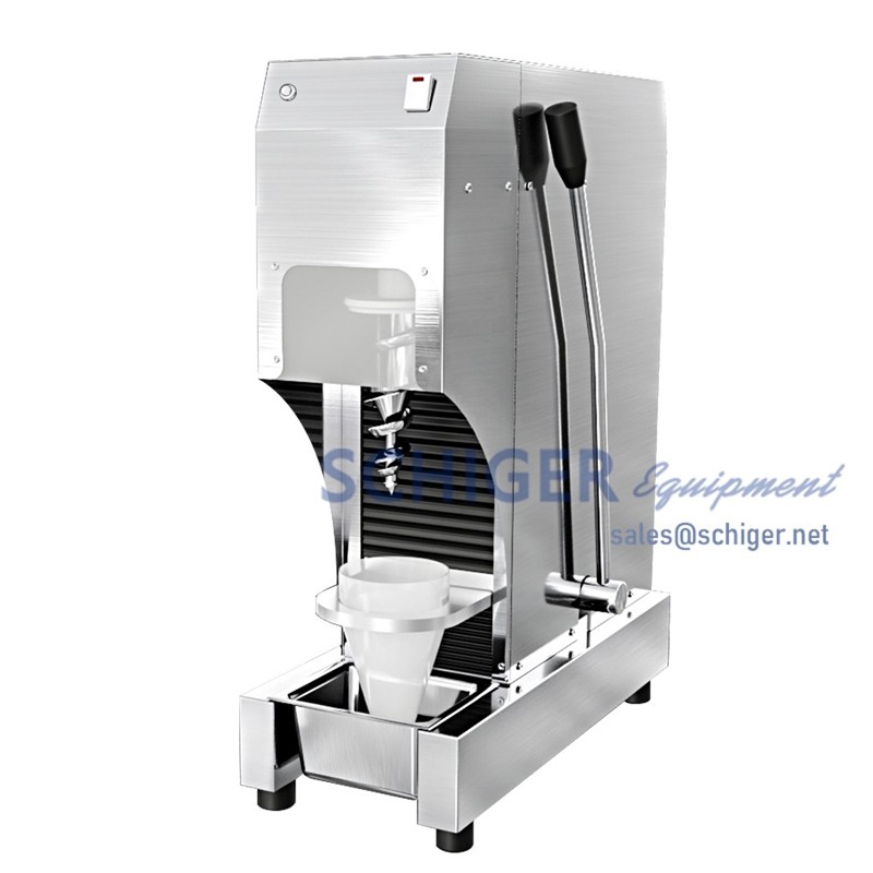 Máquina misturadora de sorvete de frutas congeladas Drill Swirl