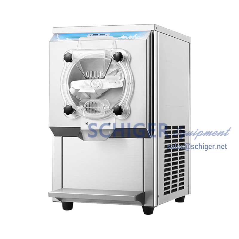 Máquina de llenado de helado duro Gelato de sobremesa