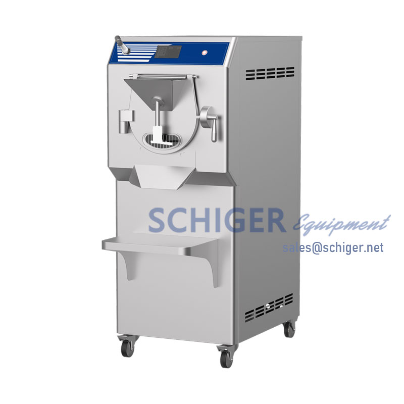 Commercial Heavy-Duty Gelato Batch Freezer for Commercial Production