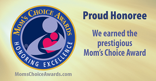 Премия Mom's Choice Awards называет Куинси одним из лучших продуктов для семейного отдыха