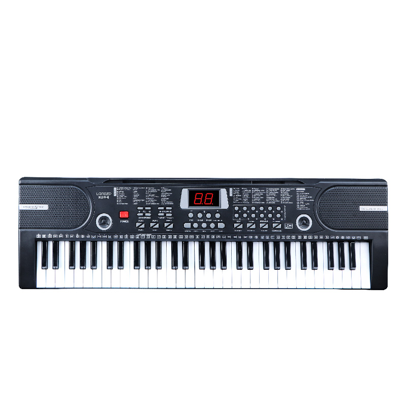 61 Keys Multi-functional Electronic Keyboard For Beginners And Kids With Microphone And Headphone