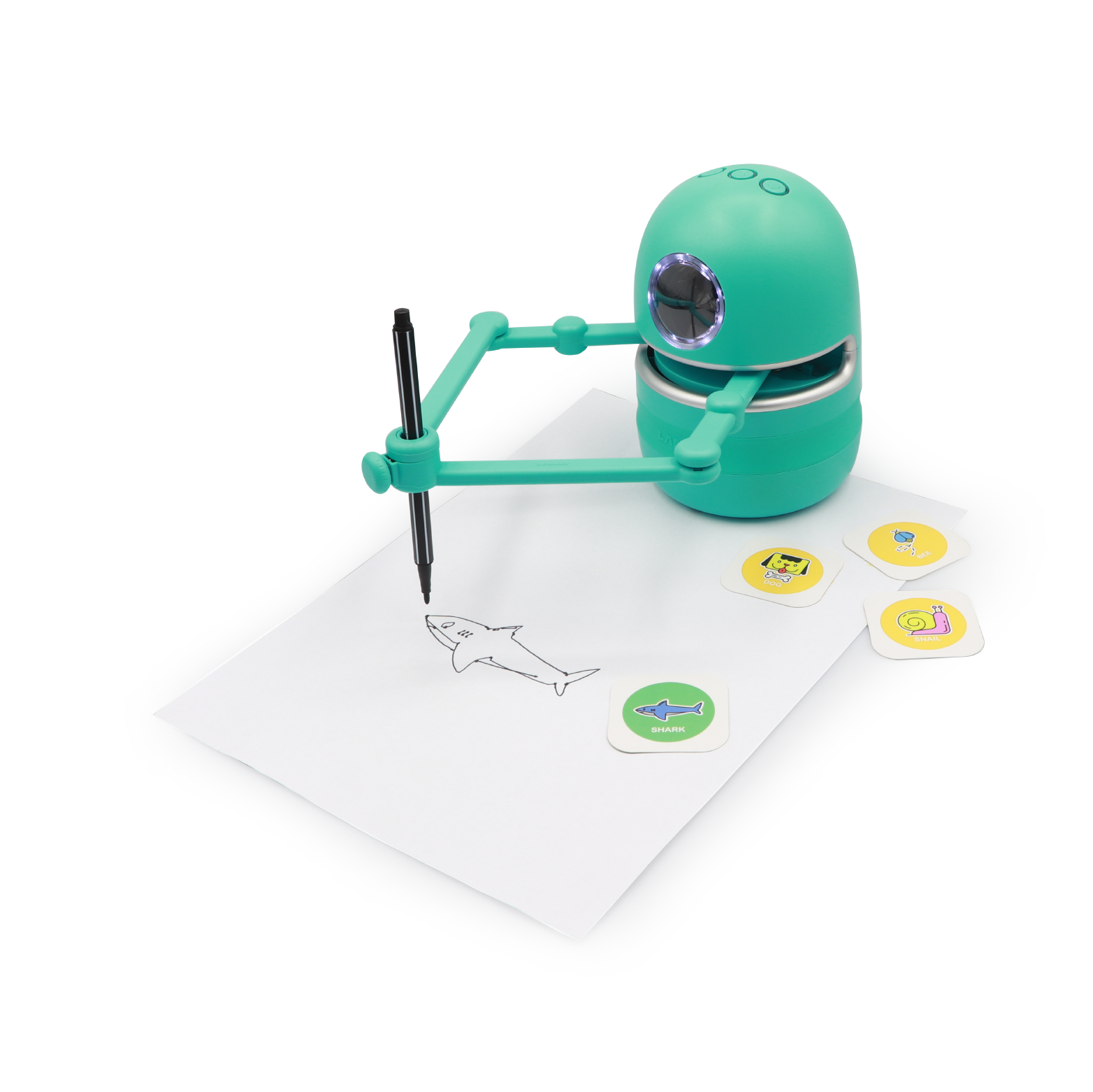  MindWare Quincy - Robot de juguete de lujo para niños de 4 años  en adelante, divertida actividad educativa que enseña a los niños a  escribir y dibujar : Juguetes y Juegos