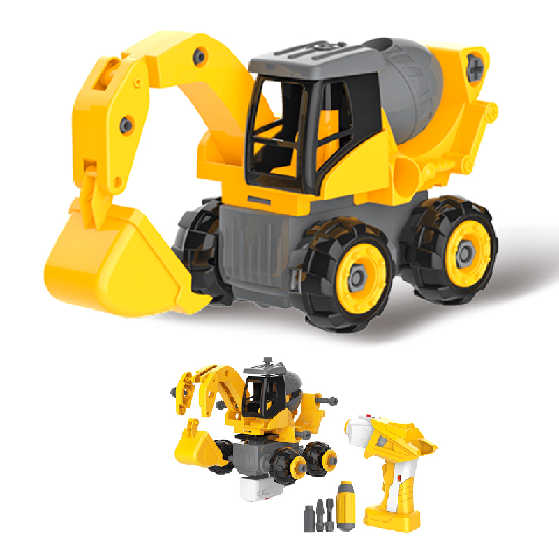 4 In 1 DIY truck assembly toys rc take apart construction vehicles with electric drill Manufacturers, 4 In 1 DIY truck assembly toys rc take apart construction vehicles with electric drill Factory, Supply 4 In 1 DIY truck assembly toys rc take apart construction vehicles with electric drill