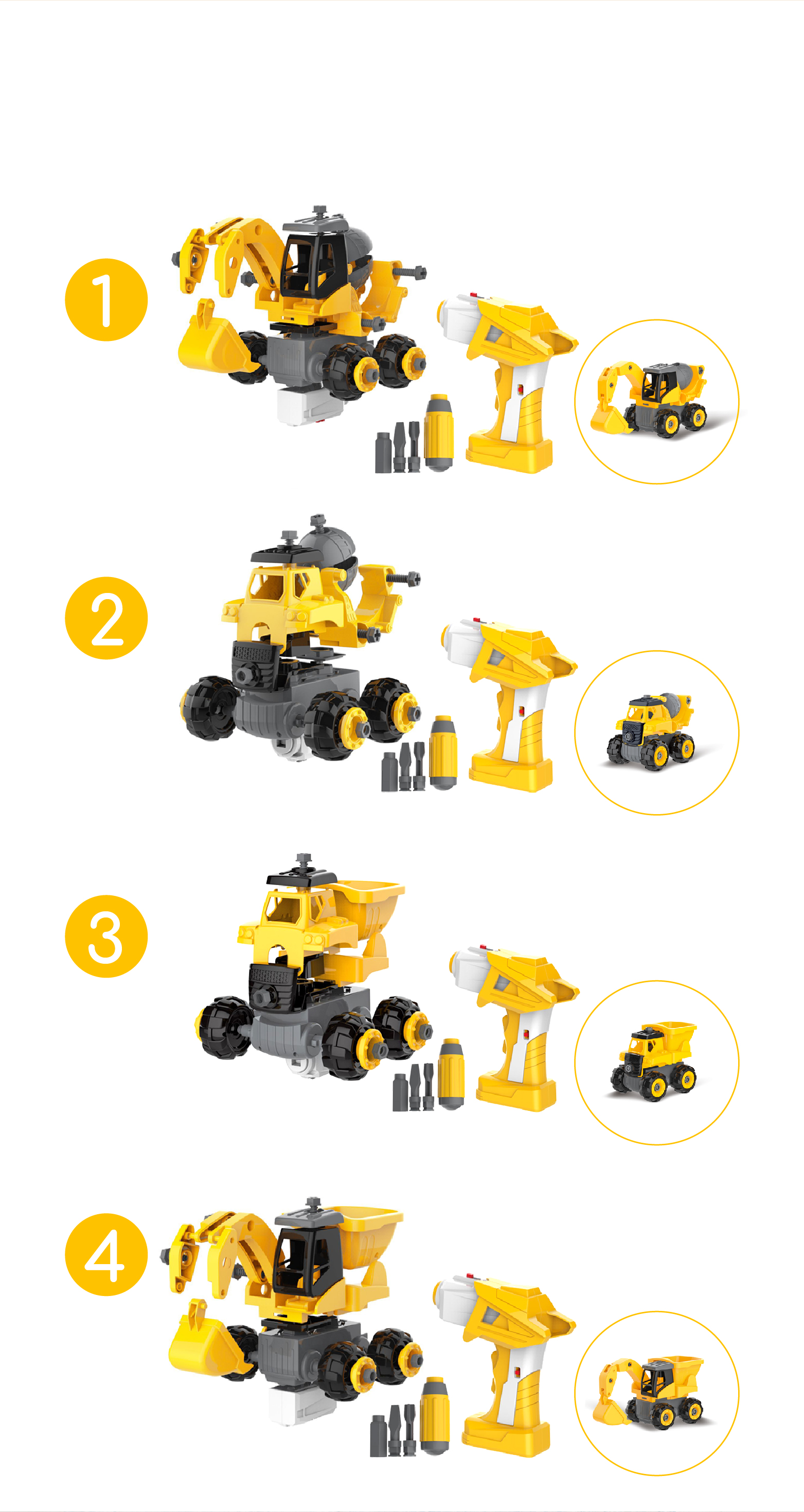 construction truck toys