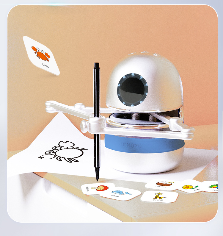 Landzo Quincy Drawing Robot - The Robot Artist - OKdo