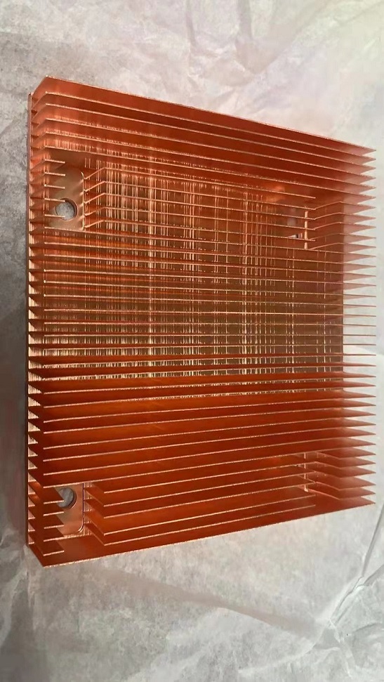 Copper heat sink